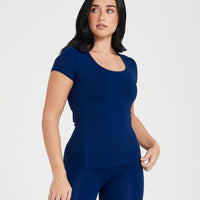 Timeless Short Sleeve Tee | Midnight