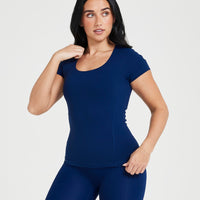 Timeless Short Sleeve Tee | Midnight