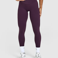 Unified High Waisted Leggings | Blackberry Purple