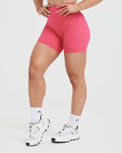 Unified High Waisted Shorts 6" | Velvet Pink