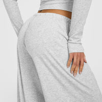 At Home Night Bottoms | Grey Marl