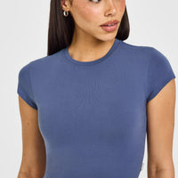 Cotton Baby T-Shirt | Slate Blue