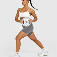 EasyLift™ Strappy Sports Bra | White