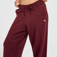Oversized Knit Straight Leg Bottoms | Rosewood