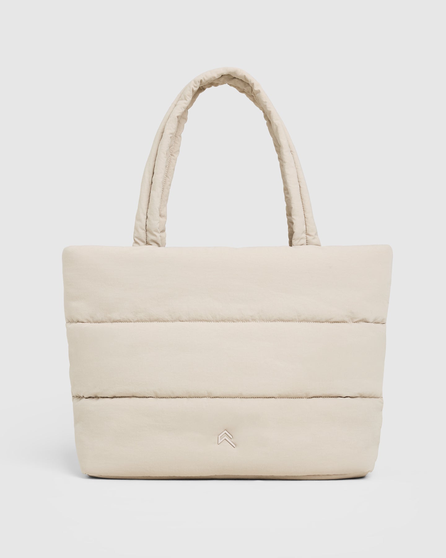 Quilted Tote Bag | Sand