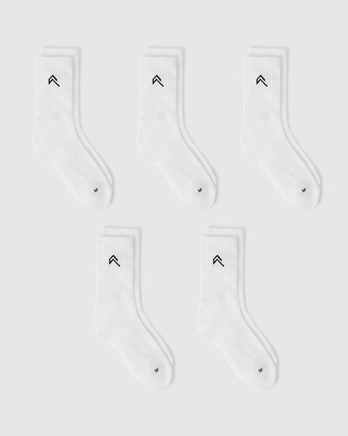 Two-Pack Black Crew Socks main image 0