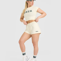 Lightweight Shorts with Printed Logo | Off White