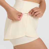 UnifiedMove™ Double Layer Shorts 5" | Off White