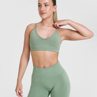 Timeless Strappy Bralette | Sage