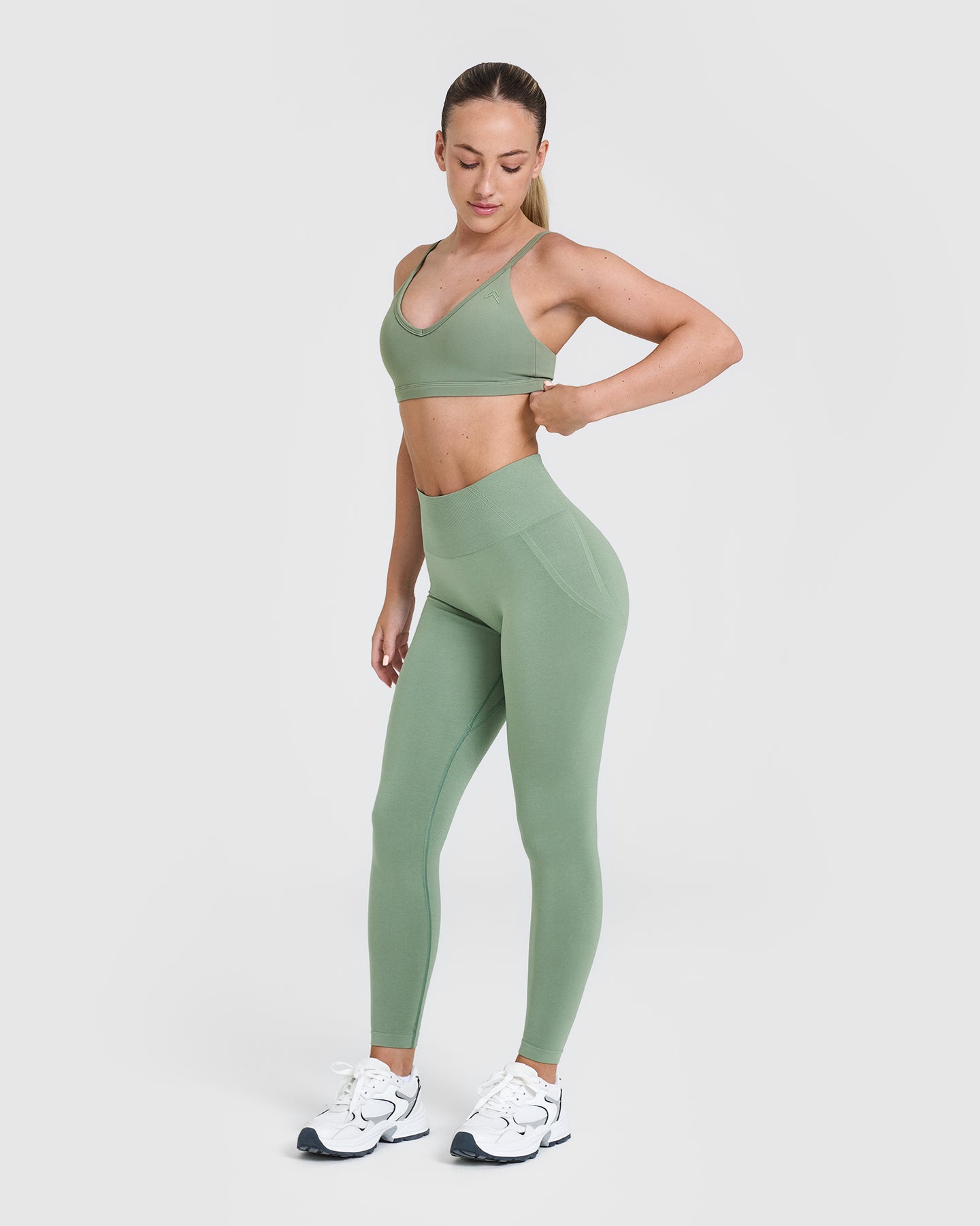 Timeless Strappy Bralette | Sage