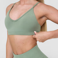Timeless Strappy Bralette | Sage