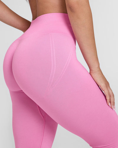 Pink Leggings Nvgtn Contour Leggings Nvgtn Hot Pink Leggings Seamless High Stretch Sports Leggings
