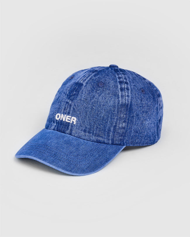 Denim Baseball Cap Vintage Blue Denim Oner Active