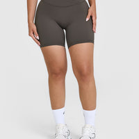 UnifiedMove™ Wrap Shorts 6" | Deep Taupe