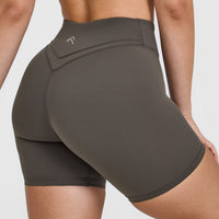 UnifiedMove™ Wrap Shorts 6" | Deep Taupe
