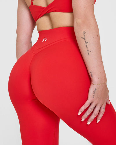 UnifiedMove™ Wrap Leggings | Muscle Mommy Red