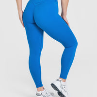 UnifiedMove Wrap Leggings | Retro Blue