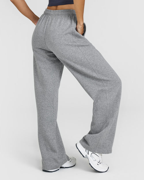 Foundations Straight Leg Joggers | Charcoal Marl