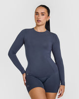 Mellow™ Soft Long Sleeve Top | True Blue