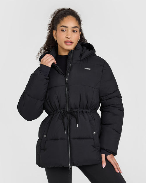 Alessandro Zavetti Womens Puffer Coats With Hood Alessandro