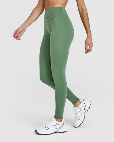 UnifiedMove™ High Waisted Leggings | Forest Green