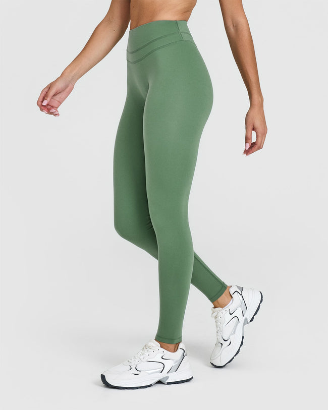 UnifiedMove™ High Waisted Leggings | Forest Green