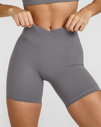 UnifiedMove™ Wrap Shorts 6" | Ash Grey
