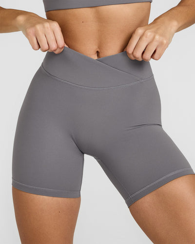 UnifiedMove™ Wrap Shorts 6" | Ash Grey