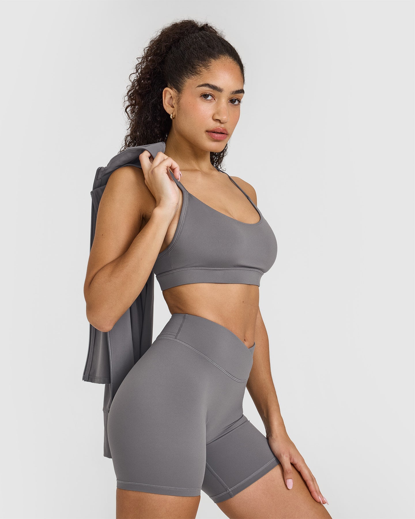 UnifiedMove™ Wrap Shorts 6" | Ash Grey