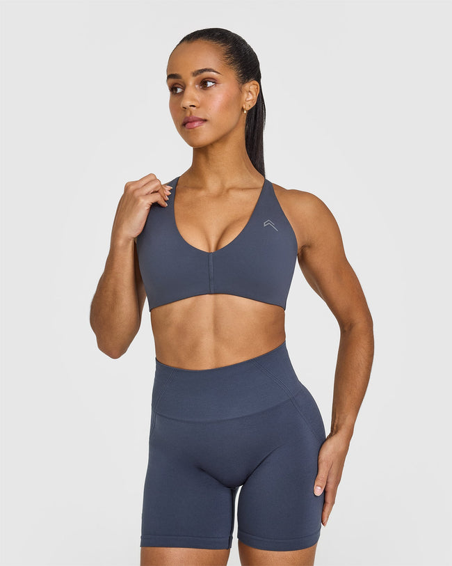 Workout Bralette Micro Coverage in True Blue Oner Active