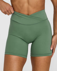 UnifiedMove Wrap Shorts 6" | Forest Green