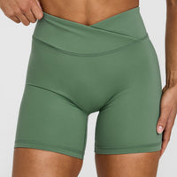 UnifiedMove Wrap Shorts 6" | Forest Green