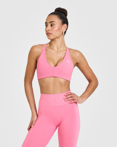 Oner Modal Unified Micro Bralette | Peony Pink