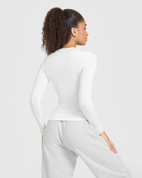 Mellow™ Soft Long Sleeve Top | White