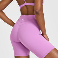 UnifiedMove Cycling Shorts 8" | Orchid Purple
