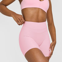 UnifiedMove™ High Waisted Shorts 6" | Petal Pink