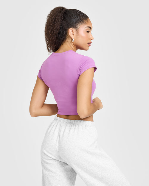 Cotton Icon Baby T-Shirt | Orchid Purple