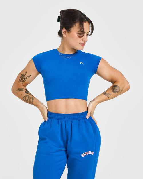 Oner Modal Cotton Icon Baby T-Shirt | Oasis Blue