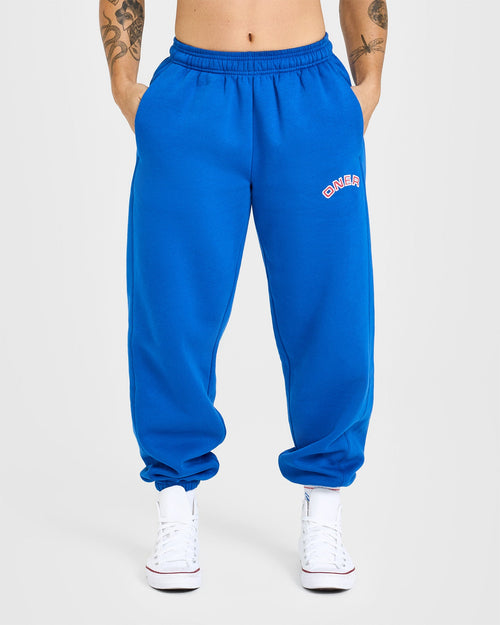 Oner Modal Foundations Joggers With Graphic | Oasis Blue