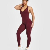 Unified Scoop Back All In One Long | Rosewood