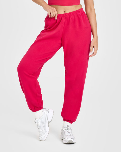 Oner Modal Mid Weight Joggers | Berry Bloom