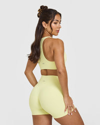 SoftMotion™ Sports Bra | Pastel Yellow