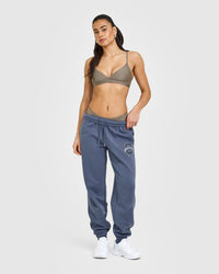 Silhouette Crossover Bralette | Moss Brown