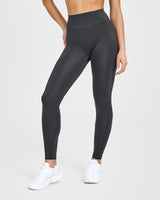 Timeless High Waisted Leggings | Coal