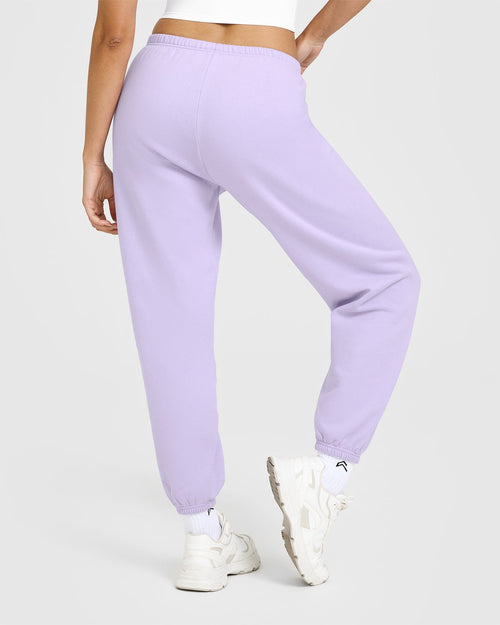 Mid Weight Joggers | Lavender Purple