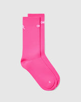 Crew Running Socks 1 Pack | Neon Pink