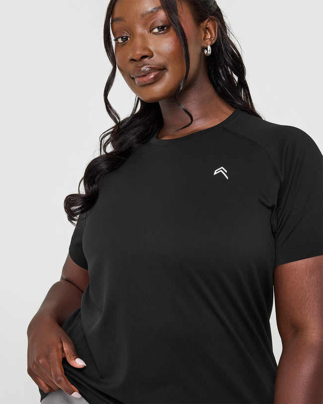 Go To Seamless Loose Top | Black
