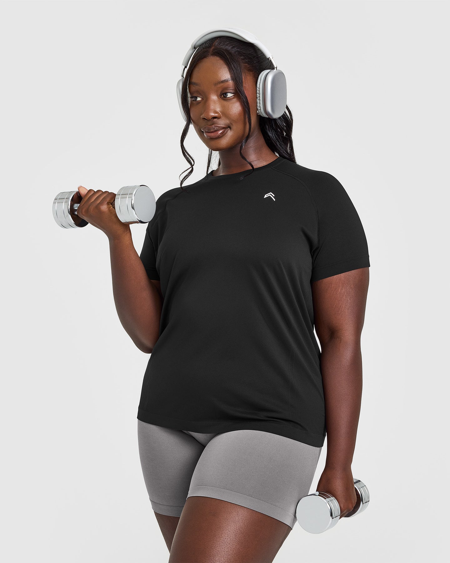 Go To Seamless Loose Top | Black