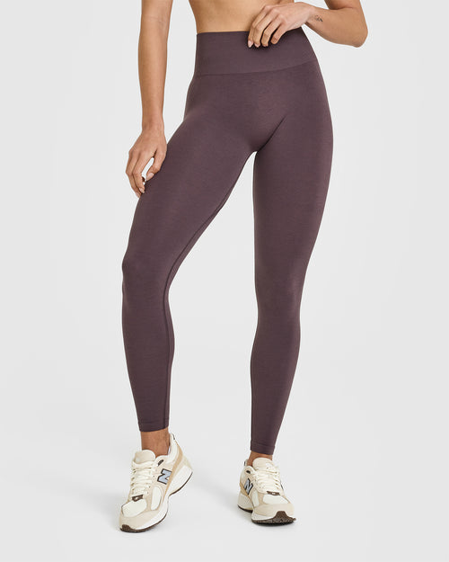 Oner Modal Effortless Seamless Leggings | Umber Brown
