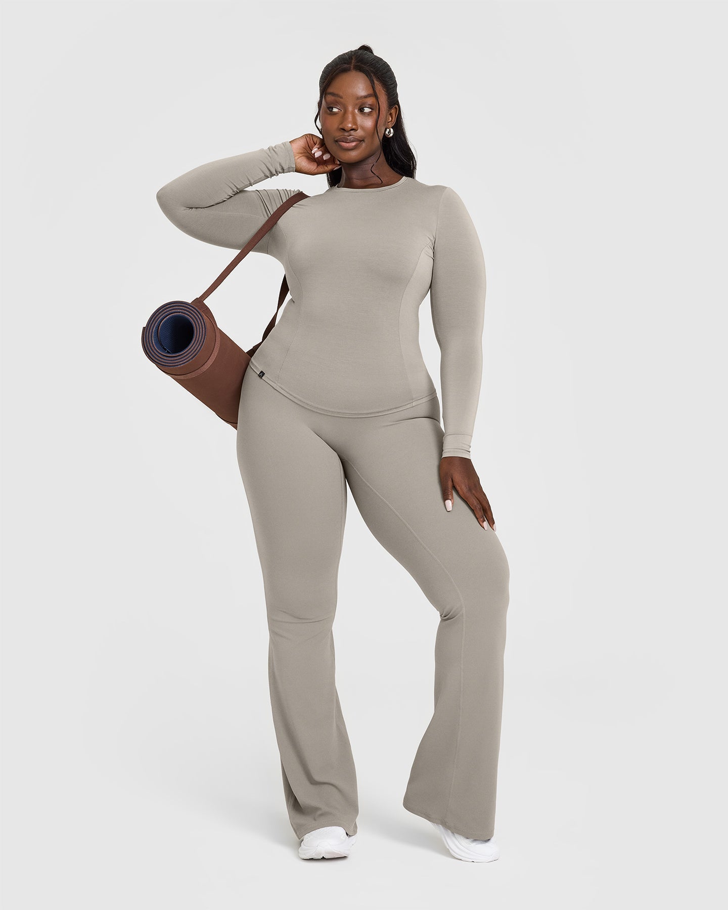 Mellow™ Soft Long Sleeve Top | Warm Sand